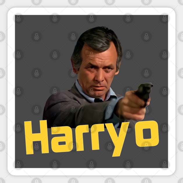 Harry O - David Janssen - 70s Cop Show Magnet by wildzerouk